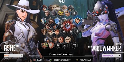 Overwatch 2 Character Select Screen Redesigned For A Fighting Game
