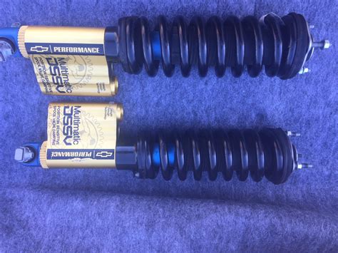 Zr2 Multimatic Dssv Front Shocks Coilovers Free Shipping Chevy