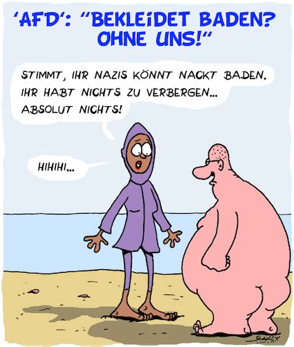 Unbekleidet By Karsten Schley Politics Cartoon Toonpool
