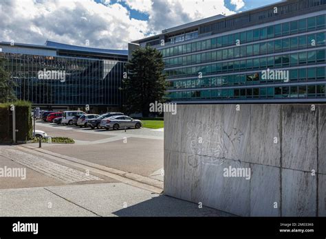 Nestle Headquarter Good Food Good Life In Vevey Switzerland Ctk