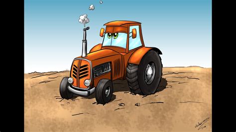 Tout savoir sur le tracteur fendt sur agriconomie.com ✔ consultez nos experts pour tous vos besoins agricoles au ☎ 03 52 99 00 00. Dessiner un tracteur - YouTube