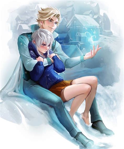 Awesomeillustrations Elsa And Jack Frost Genderbend By Cátia Whi