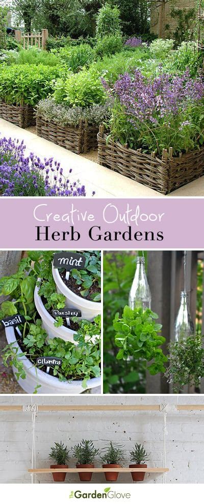 Creative Outdoor Herb Gardens The Garden Glove