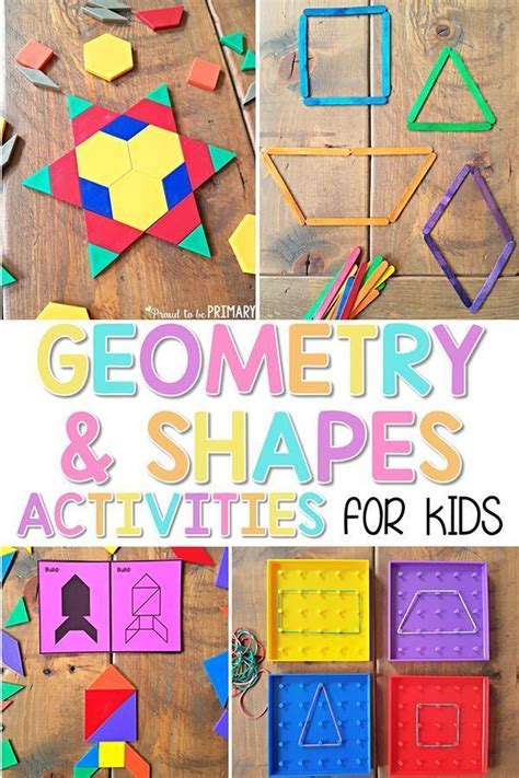 Geometry And Shapes For Kids Activities That Captivate Shape