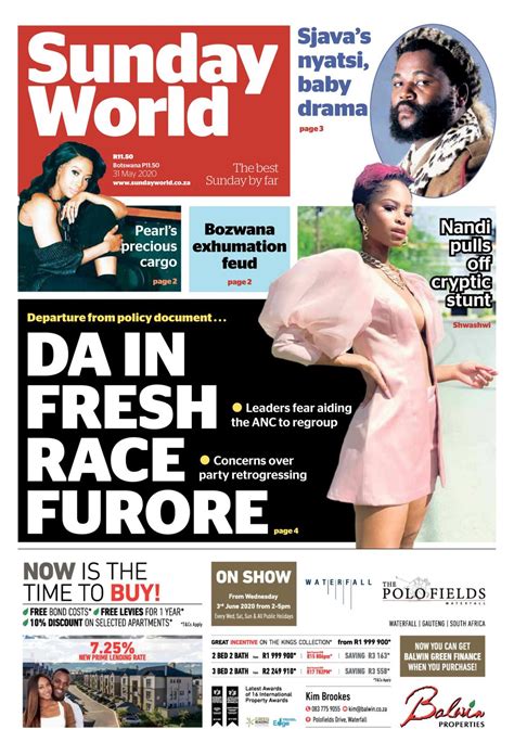 Sunday World May 31 2020 Newspaper Get Your Digital Subscription