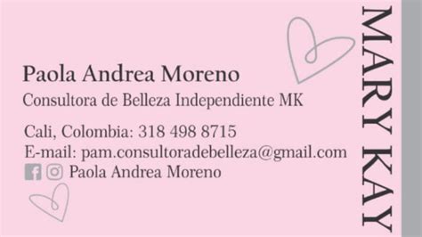 Paola Andrea Moreno Cosmetología Y Estética Integral Santiago De Cali