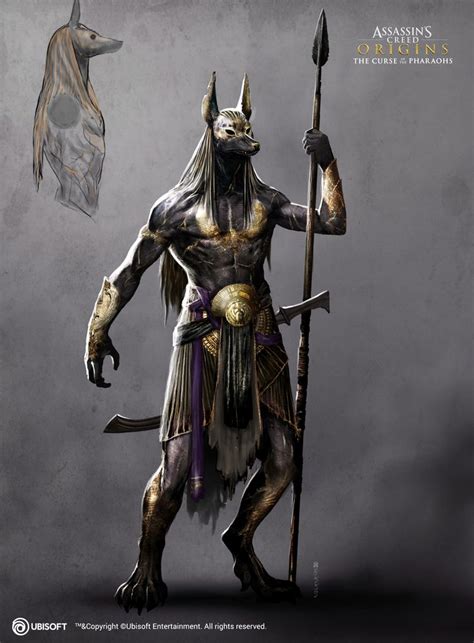 Anubis Warrior By Datsumoto Satanawa Anubis Assassins Creed Art