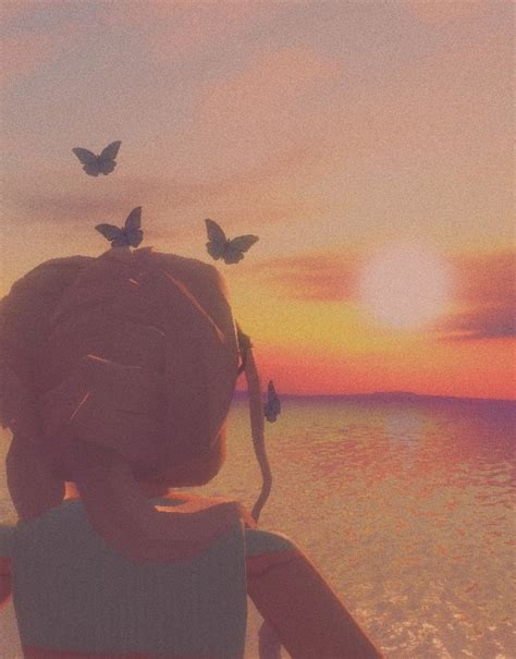 Roblox Sunset In Cute Tumblr Wallpaper Roblox Animation Cute