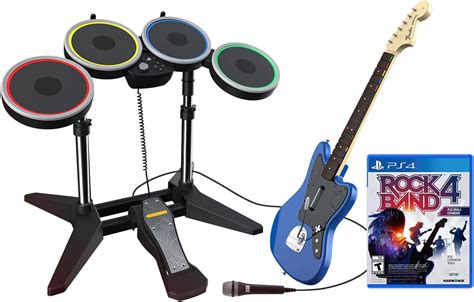 Amazon Com Rock Band Rivals Band Kit For Playstation Video Games My