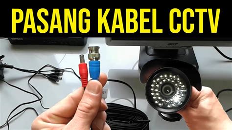 Cara Pasang Kabel CCTV Di Rumah Jaringan Kantor YouTube