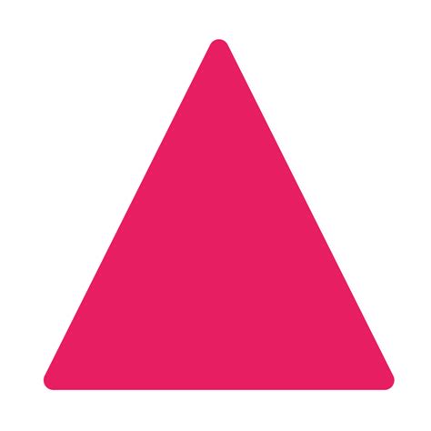 Triangle Shape Icon Sign 21815627 Png
