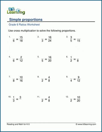 Les Proportions Maths