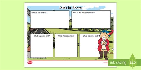 New Puss In Boots Story Review Writing Frame Puss In Boots
