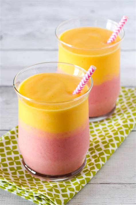Dairy Free Strawberry Mango Smoothie Sarah Bakes Gluten Free
