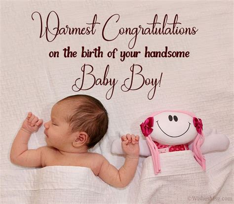Famous New Baby Message Card Ideas Quicklyzz