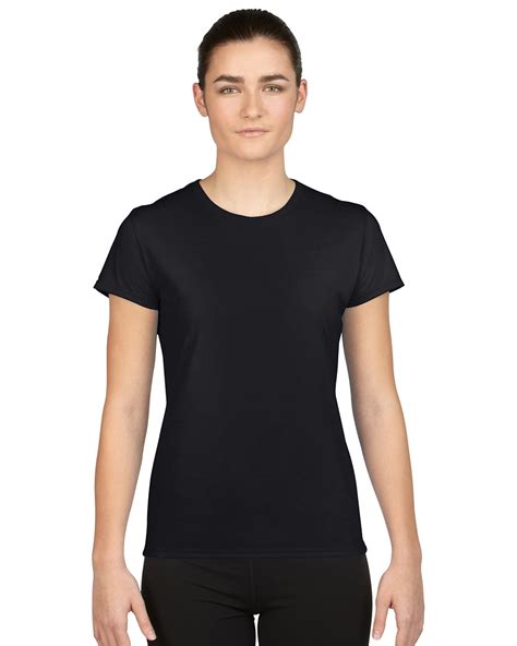 Select a shirt from our catalog to start designing. T-shirt Gildan Performance 42000L pour femme - Noir ...