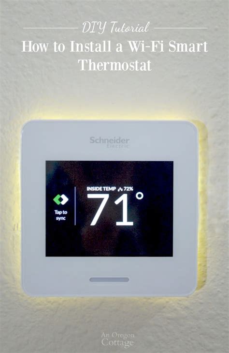 How To Install A Wi Fi Smart Thermostat And Wiser Air Review An Oregon