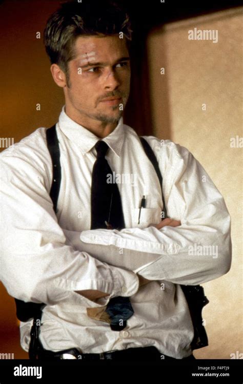 Brad Pitt Seven 1995 Directed By David Fincher New Line Cinema