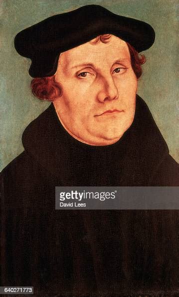 Portrait Of Martin Luther By Lucas Cranach The Elder Circa 1528 News