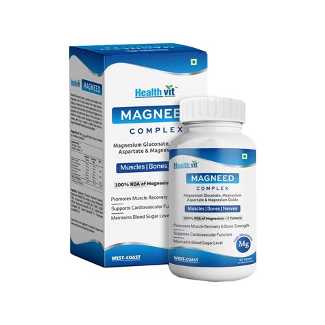 Buy Healthvit Magneed Complex Magnesium Relax Supplement For Relaxing