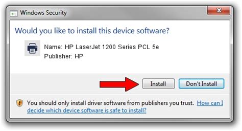 Download the latest and official version of drivers for hp laserjet 1200 printer series. Download and install HP HP LaserJet 1200 Series PCL 5e ...