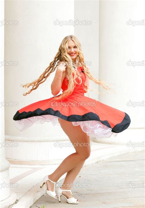 Blown Dress Windy Skirts Skirts Silk Satin Dress