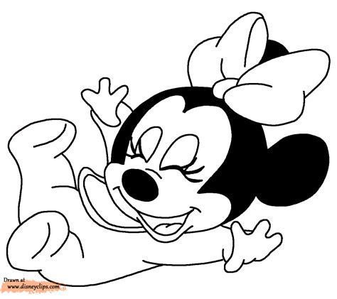 Minnie Coloriage Dessin 1593 Coloriagedisney Minnie Mouse Coloring