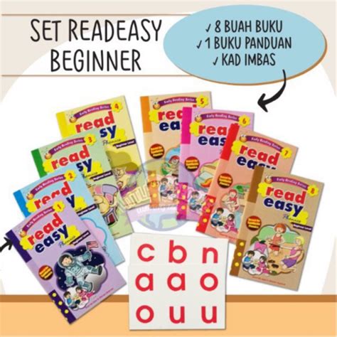 Ready Stock★ Set Buku Read Easy Beginner Readnetwork Shopee Malaysia