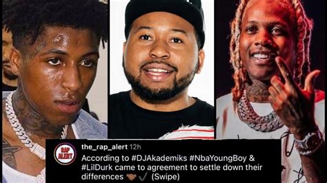 Nba Youngboy Responds To Lil Durk And Dj Akademiks Claiming Their Beef