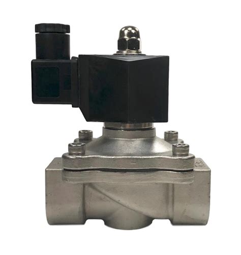 1 Stainless Steel Solenoid Valve Normally Closed