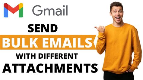 How To Send Bulk Emails Using Gmail With Different Attachments 2022