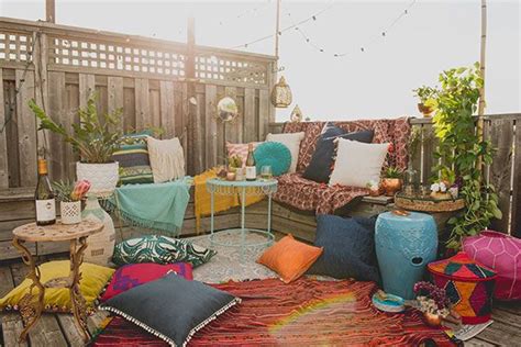 Boho Rooftop Patio Summer Party Rooftop Decor Rooftop Party Rooftop