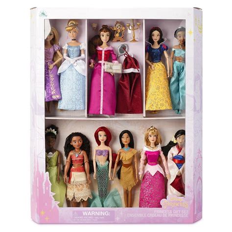 Disney Store Princess Dolls T Set 2020