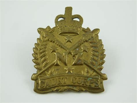 New Zealand Cadet Corps Cap Badge Trade In Military