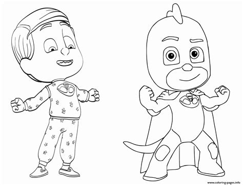 Pj Mask Coloring Pages At Free Printable Colorings
