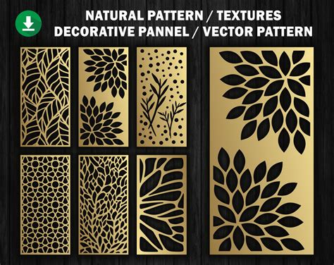 Wall Decals And Murals Vector File Cnc Pattern Laser Cut Wall Panel Part