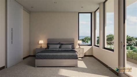 Master Bedroom Of Farm House Designed By Yantram 3d Architectural