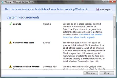 Windows 7 Upgrade Advisor Final Download Kostenlos And Schnell Auf