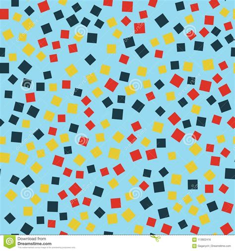 Abstract Squares Pattern Stock Vector Illustration Of Card 113922416