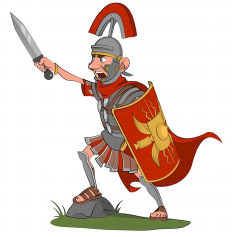 Warrior Clipart Military Roman Warrior Military Roman Transparent Free