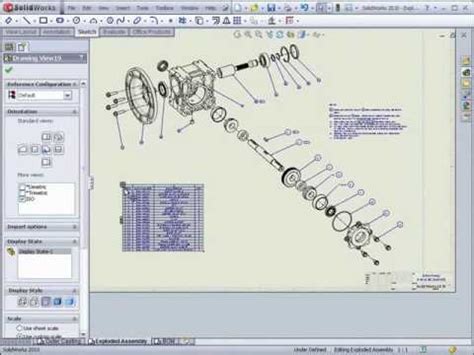 Exploded View Solidworks Drawing How To Create Exploded View