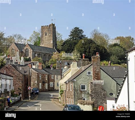 Anthony Village South East Cornwall Stock Photo Alamy