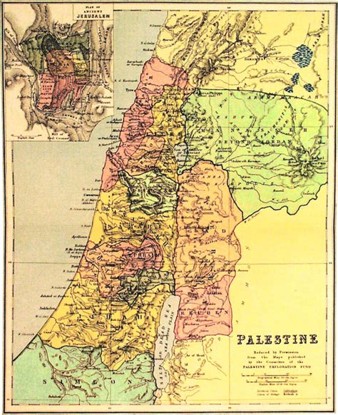 Original Palestine Map