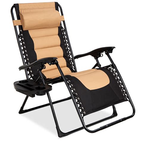 Rockers + loungers folding chairs beach chairs. Best Choice Products Oversized Padded Zero Gravity Chair ...