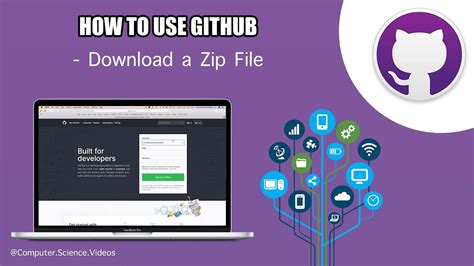 How To Use Github On A Computer Download A Github Project Zip File