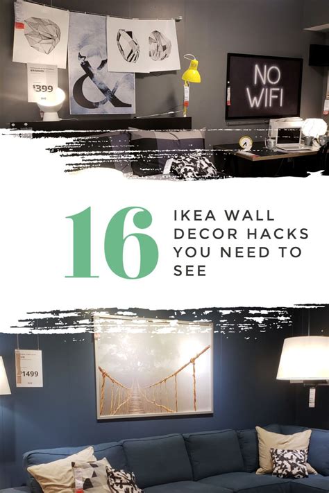 Deck The Walls With Ikea Wall Decor Ideas And Hacks Ikea Wall Ikea