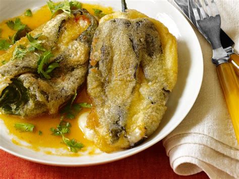 Chiles Rellenos In Tomato Broth Recipe Food Network Kitchen Food