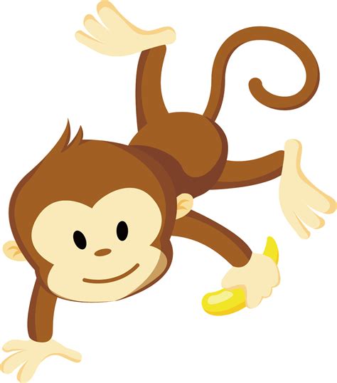 Chimpanzee Cartoon Clip Art Monkey With Bananas Clipart Free