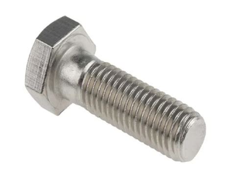 hexagonal stainless steel hex bolt for industrial material grade ss304 at rs 1 piece in
