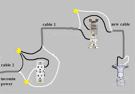 Rewiring A Switch Controlled Receptacle To A Ceiling Light Diy Home